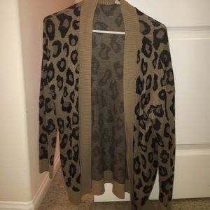 Cheetah cardigan