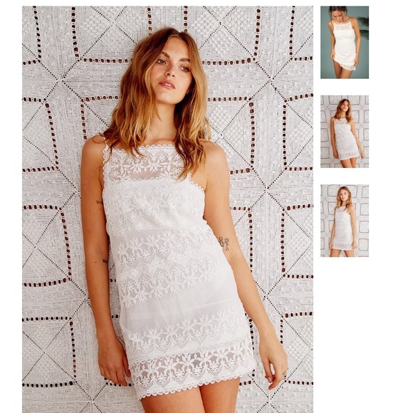 Chorus Dress - White - Picture 2 of 4