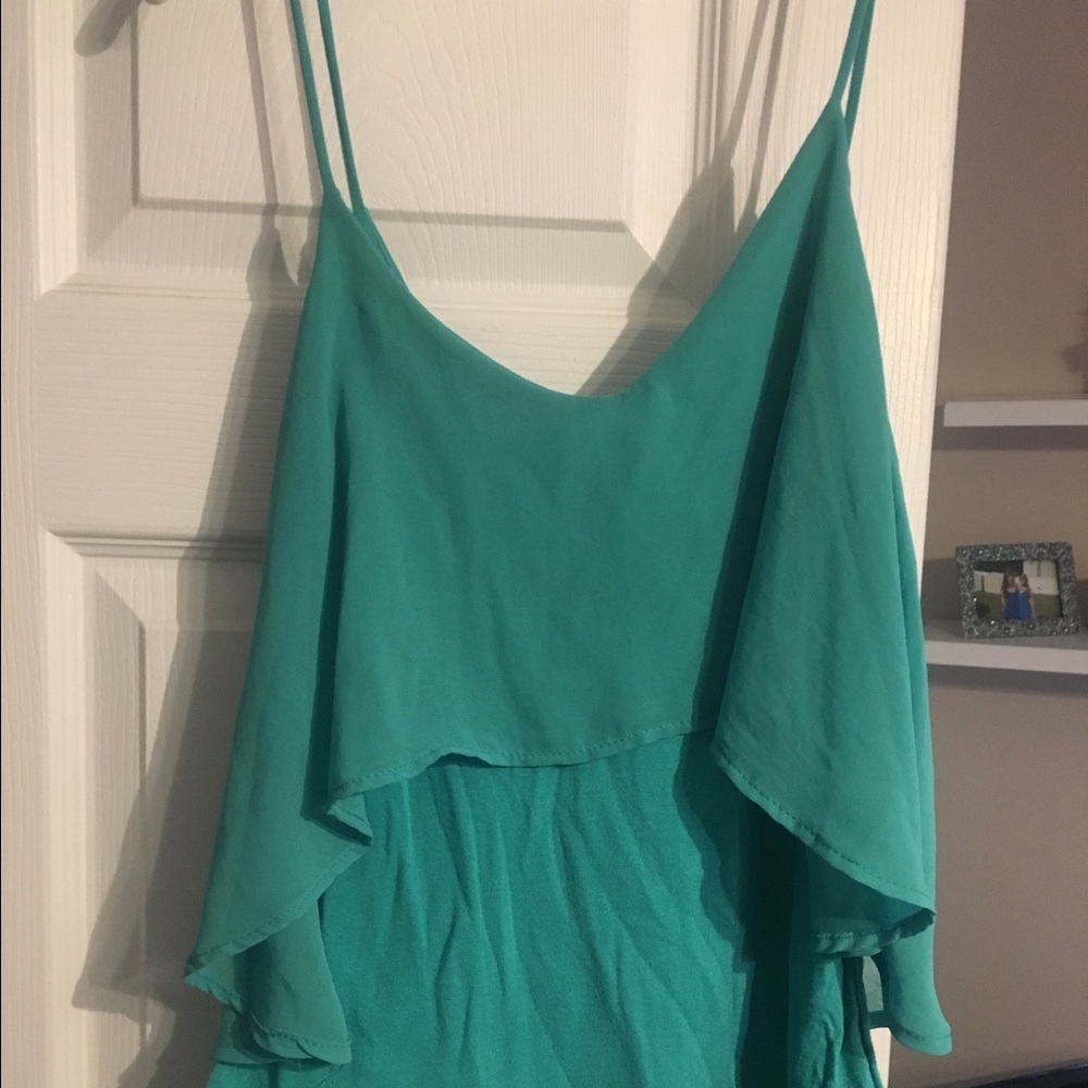 Blue tank from Urban Outfitters