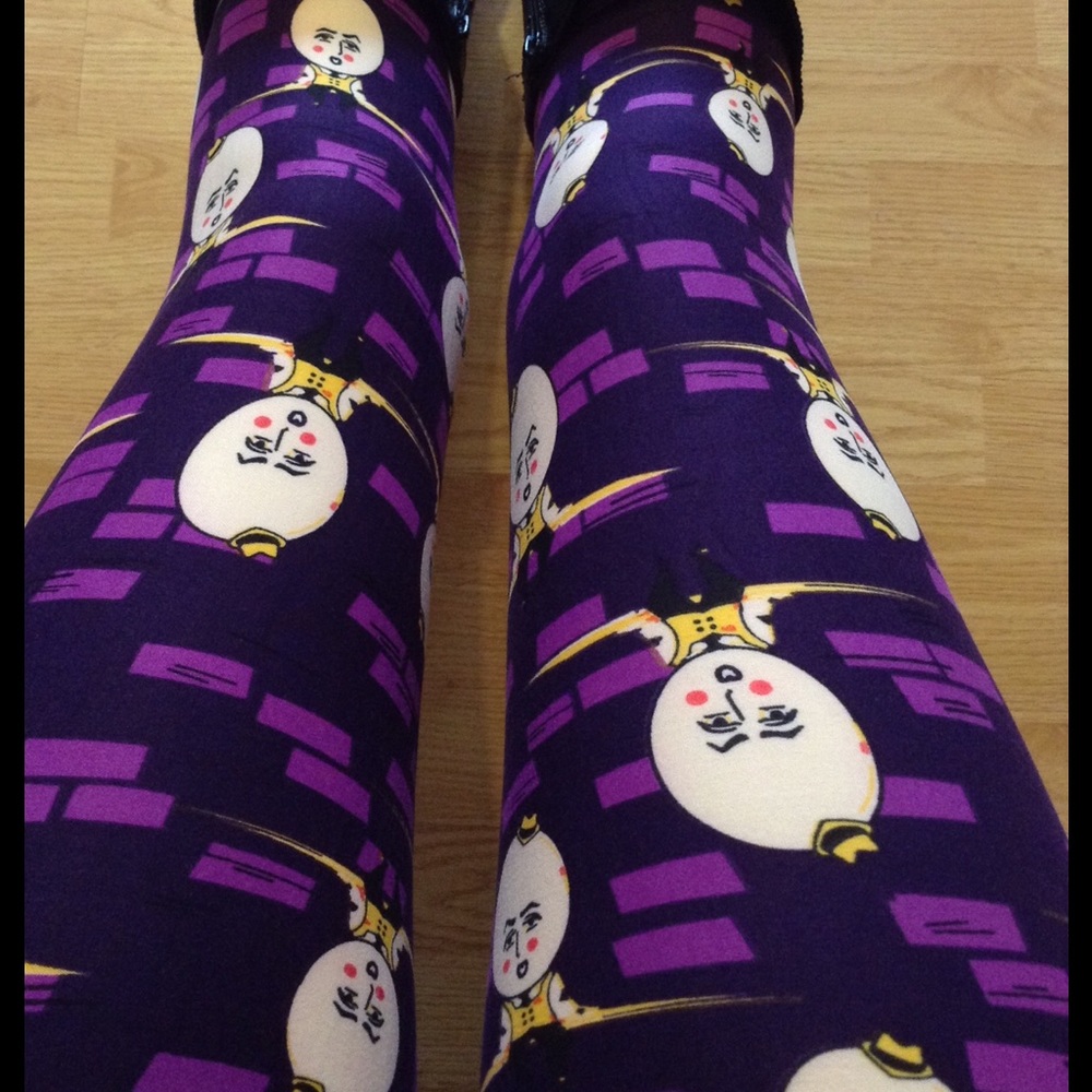 LuLaRoe OS leggings Humpty Dumpty