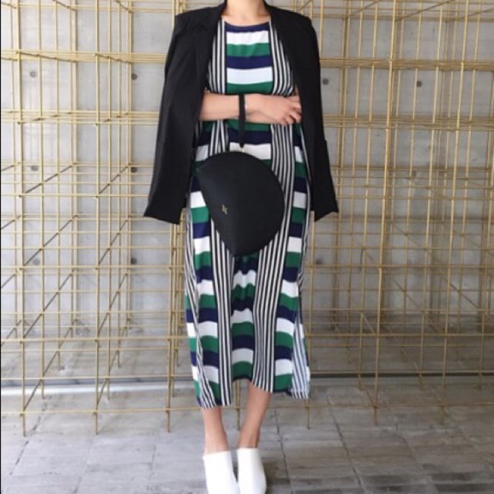 ASOS Stripe Maxi Dress