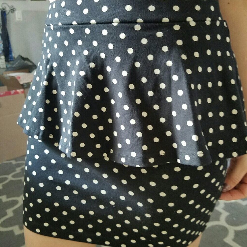 Forever 21 peplum skirt