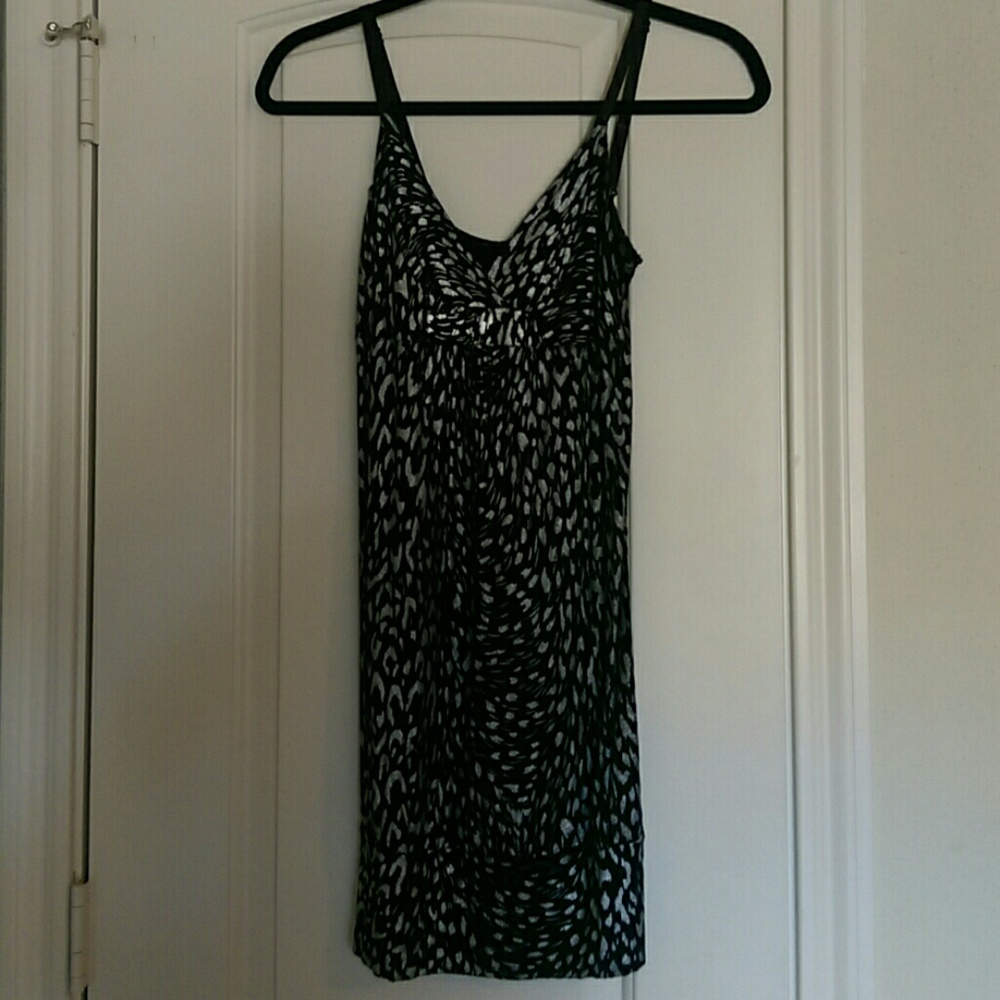 Black tank top