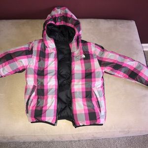 The north face reversible youth jacket