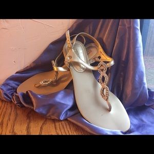 Kenneth Cole Jeweled Sandal