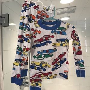 Race car pajamas