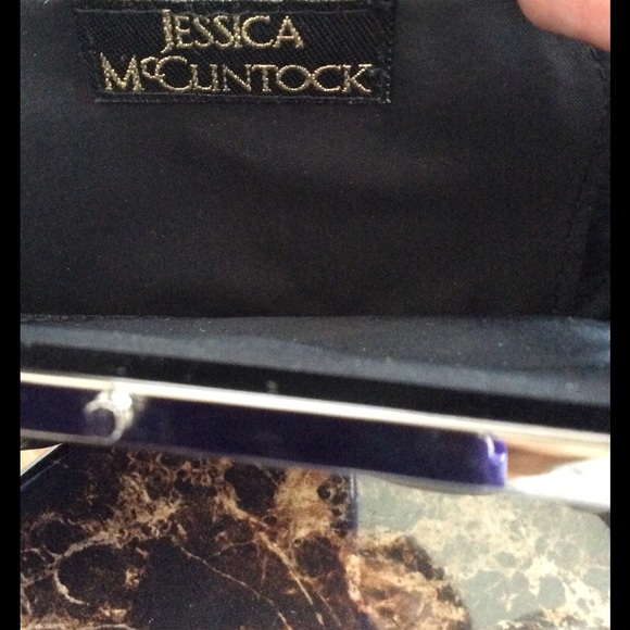 Black evening clutch - Picture 3 of 4