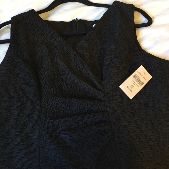 NWT Coldwater Creek crinckled V neck dress - Picture 4 of 5