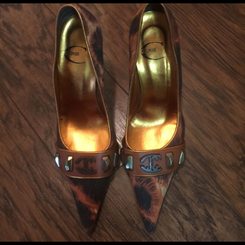 Authentic just cavalli shoes