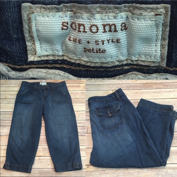 Sonoma Denim - 💗Size 12P Sonoma Petite Denim Jean Capri Pants