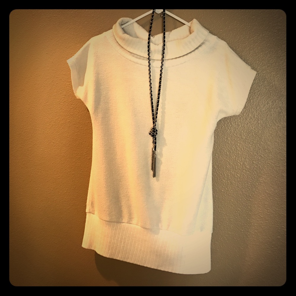 Cowl-neck Sweater Top