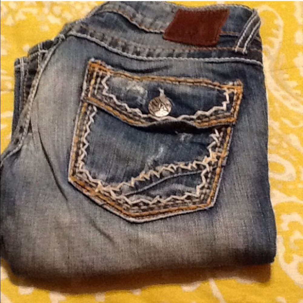 BKE Light wash Bootcut jean