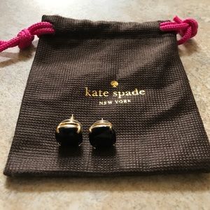 Kate Spade Black Earring studs