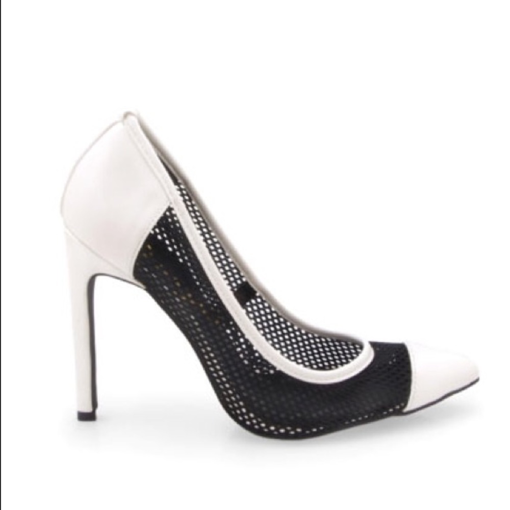 Amiya Pumps Black/White