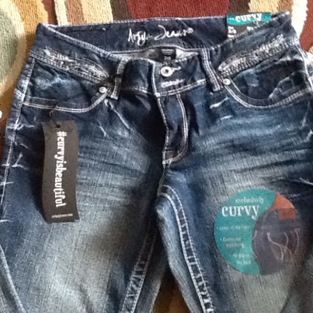 Curvy jeans slim boot