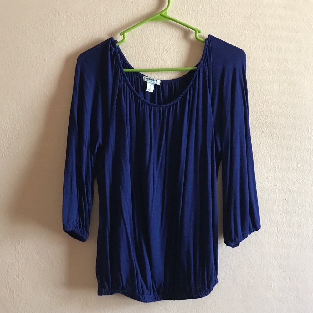 Old Navy Deep Blue Blouse