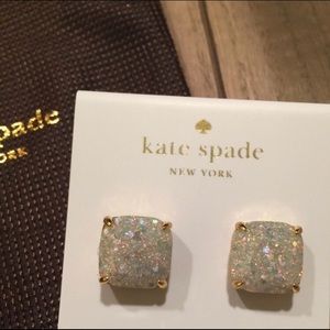 Opal-y Kate Spade large studs