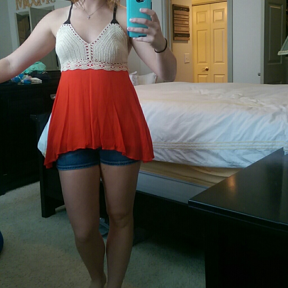 Tank top blouse