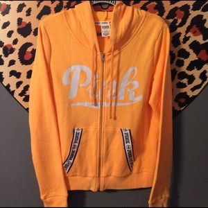 Pink Full Zip hoodie