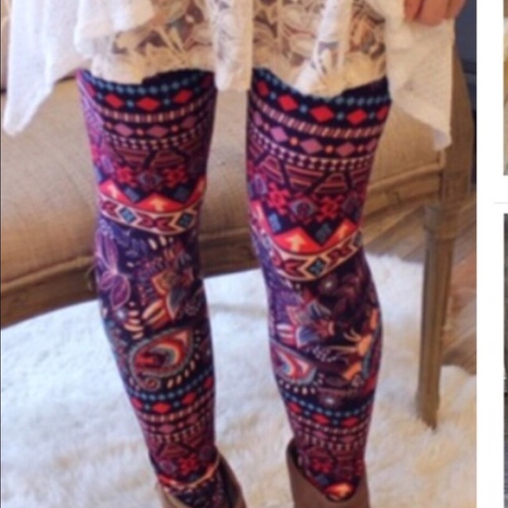 ✂️❤️✂️LAST PAIR PRINT OS LEGGINGS INFINITY RAINE