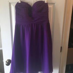 LAUREN RALPH LAUREN purple formal dress