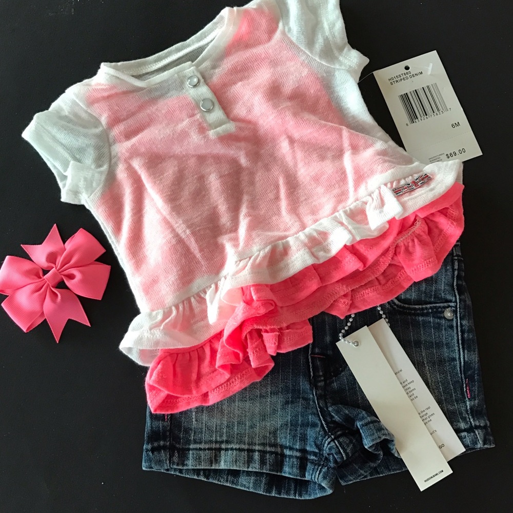 NWT Hudson Jeans Baby Outfit