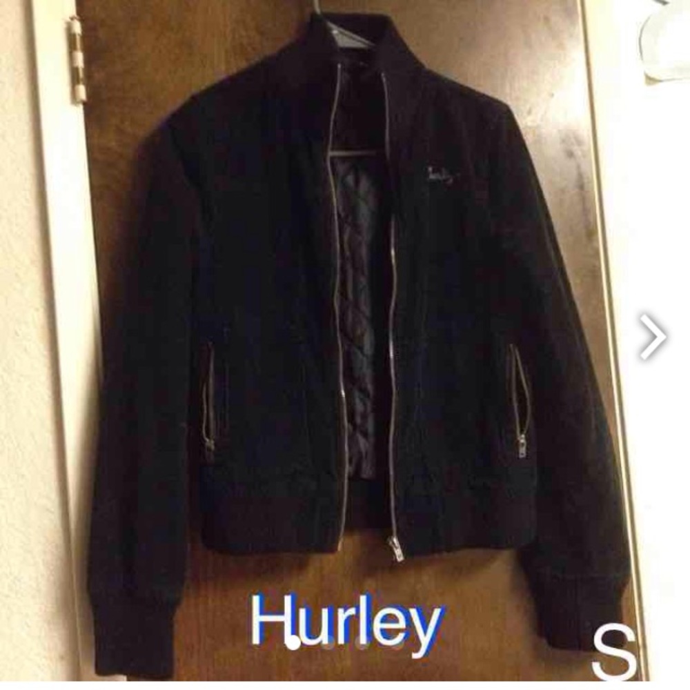 Hurley black corduroy jacket