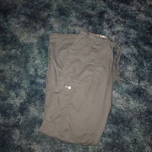 Koi Medium Tall gray scrub pants