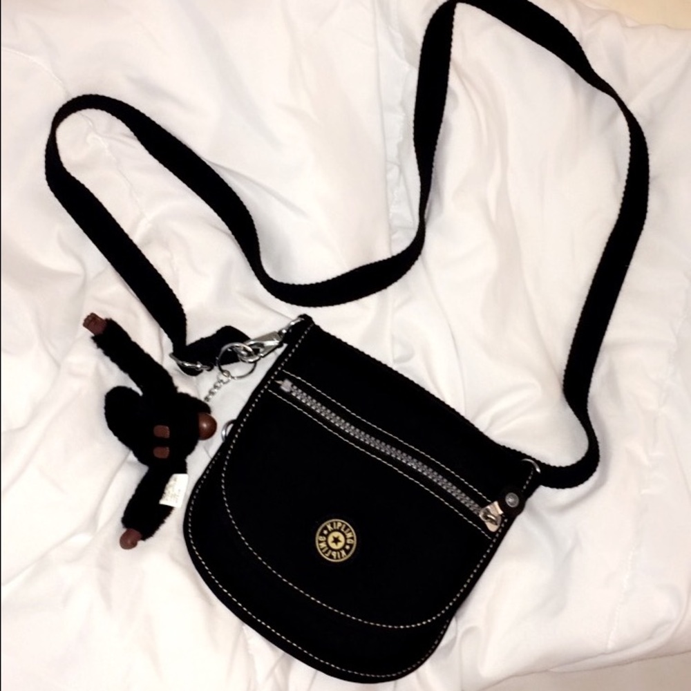NEW black Kiplling Cross-body bag!