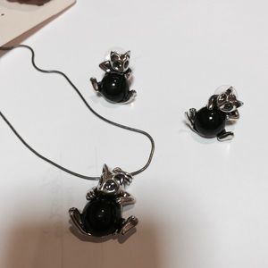 Earrings and necklace   high quality