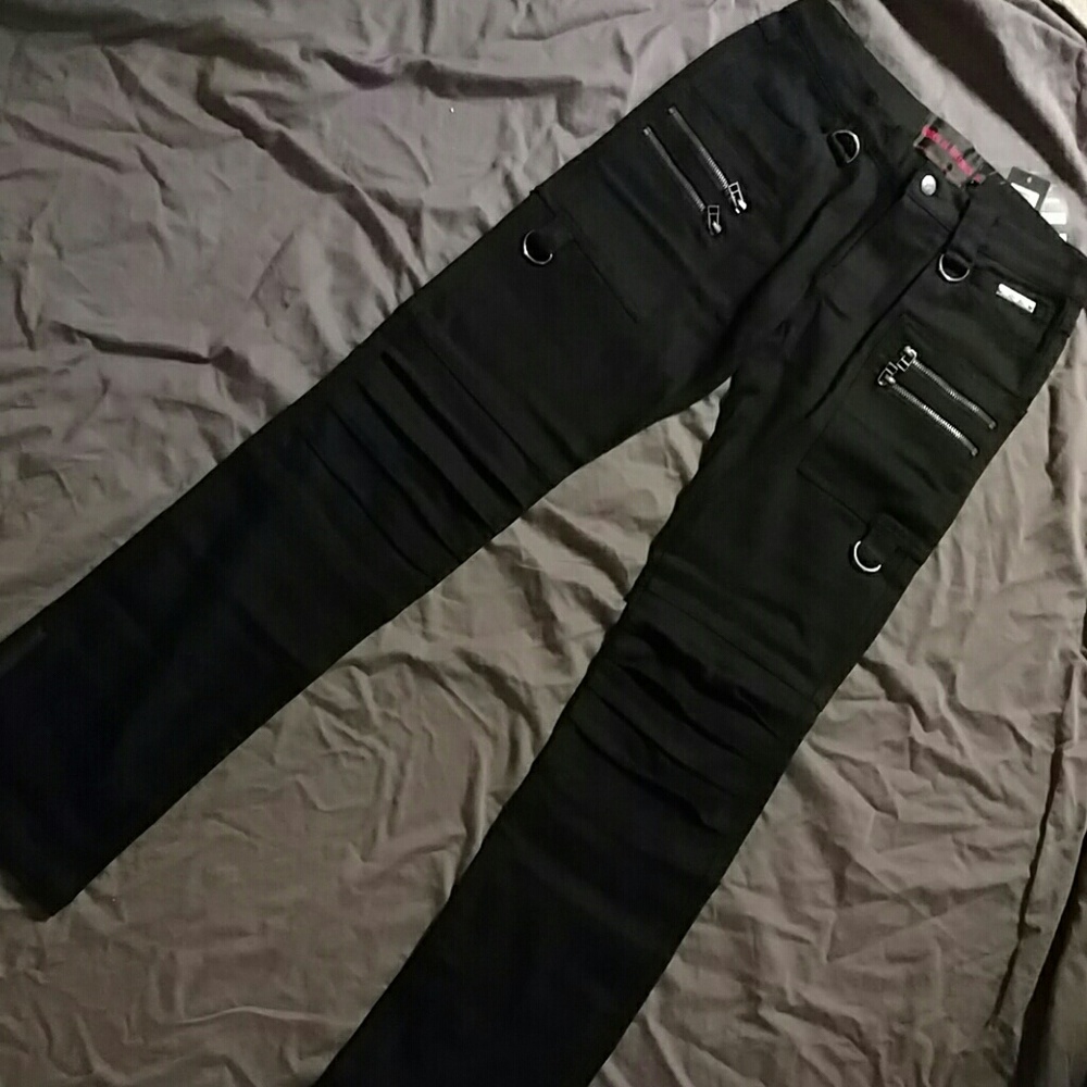 Queen of Darkness industrial bondage punk pants