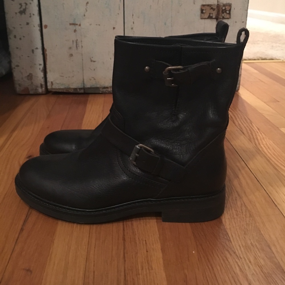 J Crew Moto Boots