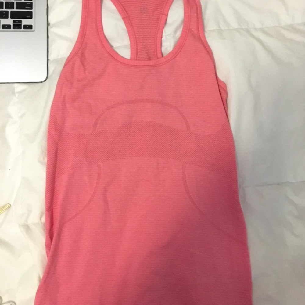 Pink Lululemon Swiftly Tech Tank