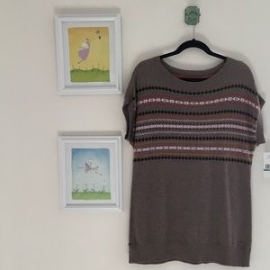 Tommy Hilfiger Tops - Colorful Fall Short-sleeve Sweater Tommy Hilfiger Tops - Colorful Fall Short-sleeve Sweater