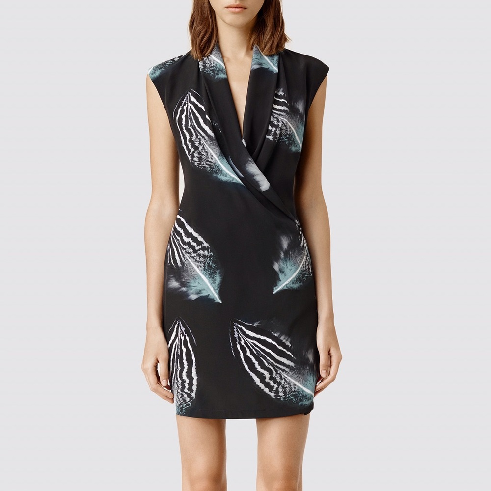 💥 FLASH SALE 💥AllSaints Nast Piuma Dress