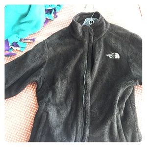 Brown north face jacket