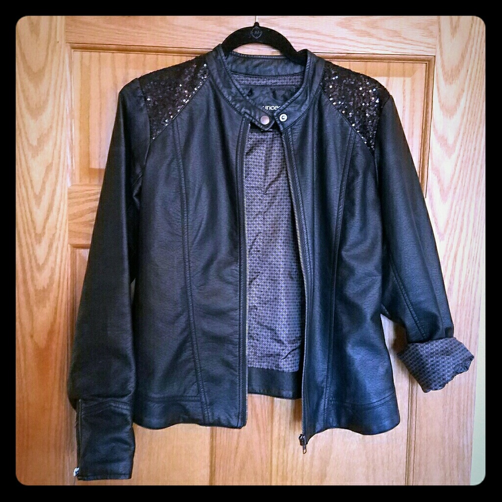 Maurice's leather jacket