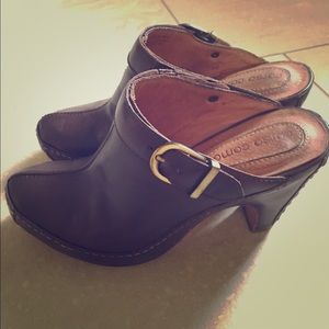 Corsica Como Brown mules