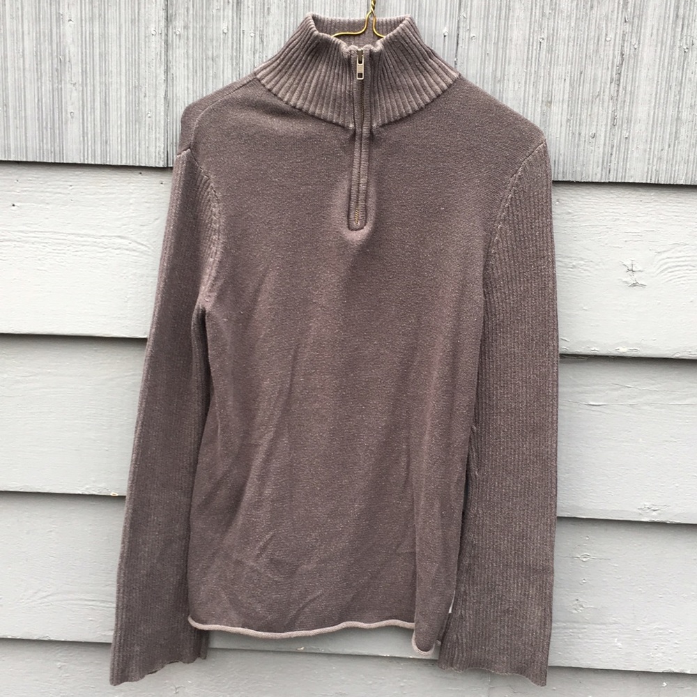 Calvin Klein pullover sweater grey boho top shirt
