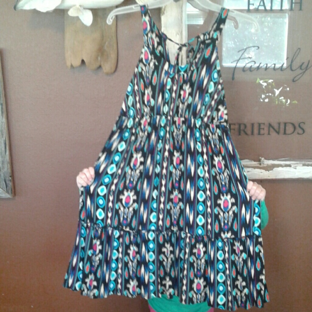 Beautiful very colorful tank dress