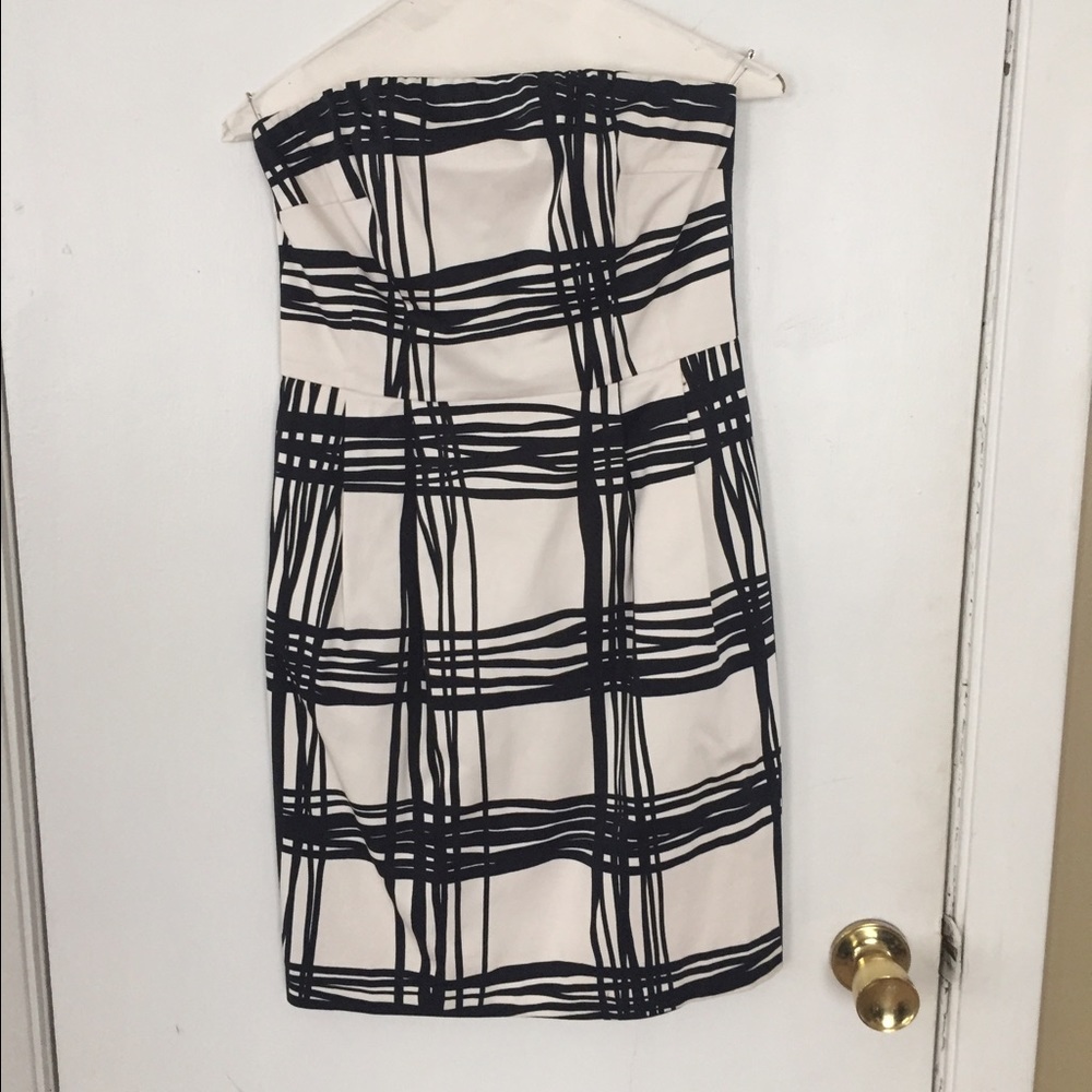 Express strapless dress