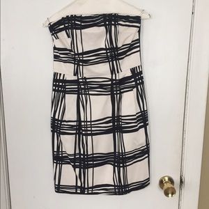 Express strapless dress