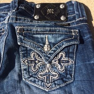Women's Miss Me Boot Cut jeans 25
