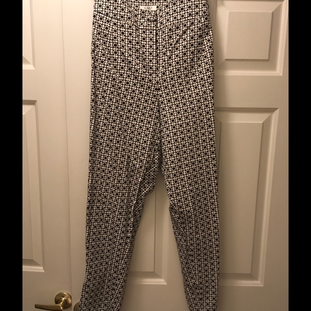 Ankle Length Dress Pants. 97% cotton & 3% Spandex.