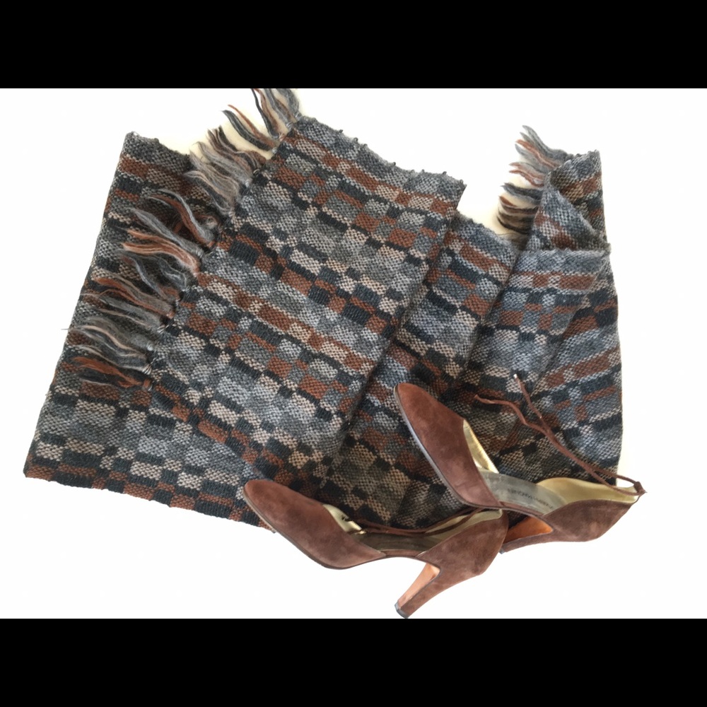 Vintage Prima Maglia hand loomed scarf