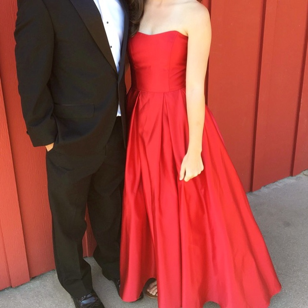 Beautiful red dress