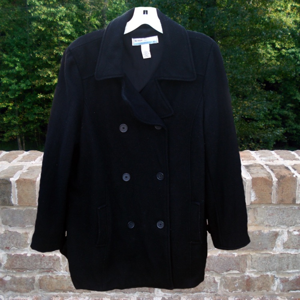 Old Navy Maternity Lined Wool Coat - Size Large
