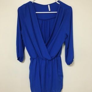 Royal Blue Romper
