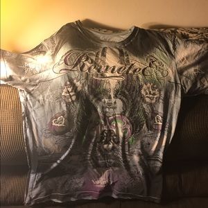 Men's Affliction- Remetee City of Angels shirt