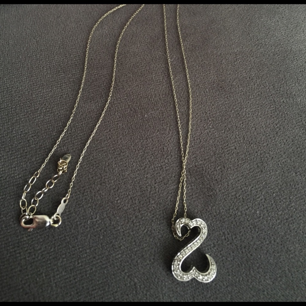 Open heart necklace by Jane Seymour